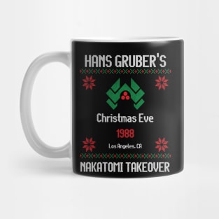 Hans Gruber's Christmas Eve 1988 Nakatomi Takeover Mug